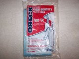 Oreck Vacuum Bag Type Cc Fits Oreck Can 8 / Pack