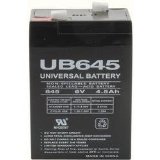 UB645 6V 4.5AH Oreck electric broom AV701B replacement battery