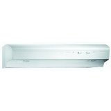 Broan QS130WW Allure Range Hood, White on White, 30 inch