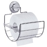 Tatkraft Toilet Paper Holder Wild Power Chrome plated Vacuum Suction Cup 65mm