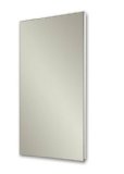 Broan NuTone 1035P24WHG Cove Frameless Medicine Cabinet, Single Door, Recessed Mount, 14-Inch by 24-Inch