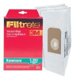 3M 3-Bag Kenmore E 5023 and 5033 MicroAllergen Vacuum Bag by Filtrete