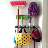Champ Grip. The Revolutionary Mop Broom Holders with 5 Ball Slots and 6 Hooks. Items Guaranteed Non Slide. Life-time Guarantee.