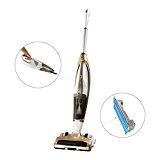 FINE DRAGON 4-in-1 New Cordless Upright Stick Vacuum Cleaner, Handheld Vacuum and Bagless Sweeper Vac with Water Tank Wet/Dry Cleaning Mop for Carpet and Floor (Champagne)