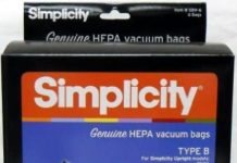 Simplicity Type B Genuine HEPA Vacuum Bags for Upright…