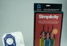 SNH-6 Simplicity Hepa Media Bags for S30 Models Only