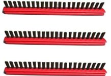 Carpet-Pro Upright Vacuum Metal Brush Roll Inserts 4 Pk…