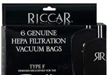 Riccar Vacuum Cleaner HEPA Bags – Type F,6 depend