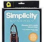 Simplicity Synergy hepa Bags for Model s40 and s40p