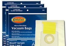 Bissell Style 1 and seven Upright Vacuum Bags -9 Pk