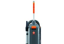 Hoover Commercial HushTone Upright Vacuum Cleaner, 15…