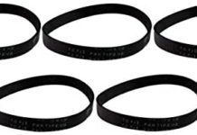 (Vacuum Parts) 5 Flat Belts suits Simplicity Upright…