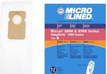 DVC Micro-Lined Paper Replacement Bags Type B Fit Riccar…