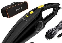 Car Vacuum, JINPUS High Power DC 12V 5000PA Stronger…